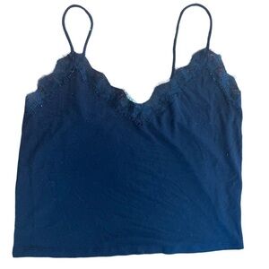 LA Heart Crop Top Small